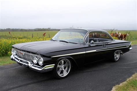 1961 Chevrolet Impala Bubble Top 502 Restomod leather AC Art Morrison ...