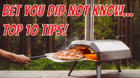 MUST KNOW Top 10 Pizza Oven Tips - Ooni Karu 12 Pizza Oven - YouTube