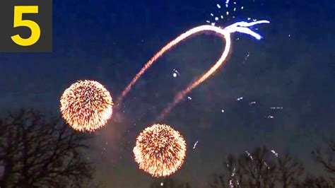 Top 5 Weird & Amazing Fireworks - YouTube