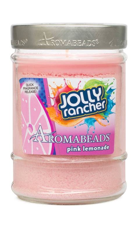 Jolly Rancher Pink Lemonade Scented Aromabeads Canister Candle | Sweet candles, Candy candle ...