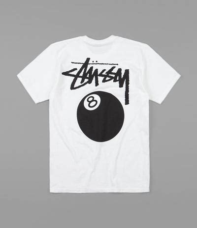 Stussy 8 Ball T-Shirt - White | Flatspot