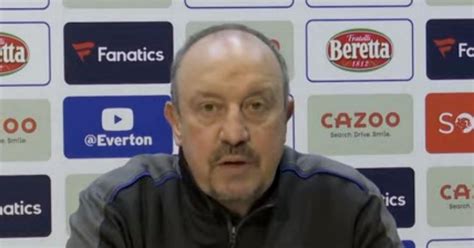 Rafa Benitez's brutal message to fans as he fights for Everton future - Mirror Online