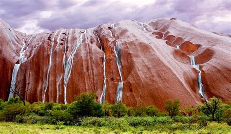 Rare & Beautiful Showers Carve Tracks Like Tears | BeautifulNow