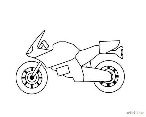 4 Ways to Draw a Motorcycle - wikiHow | Harley davidson crafts, Harley ...