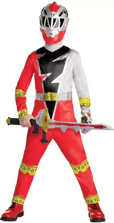 Kids' Red Dino Fury Ranger Costume - Power Rangers | Party City