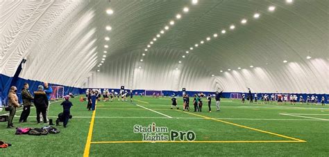 Sports Dome Lighting Design and Layout – SLights Pro