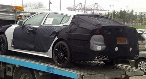 Production Kia GT Sport Sedan Spied Testing in California