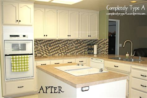 Rustoleum Cabinet Transformations Quilters White Refinish Kitchen Cabinets, Dark Kitchen ...