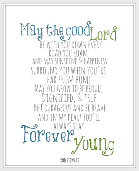 Peter, Paul and Mary song Forever Young, lyrics