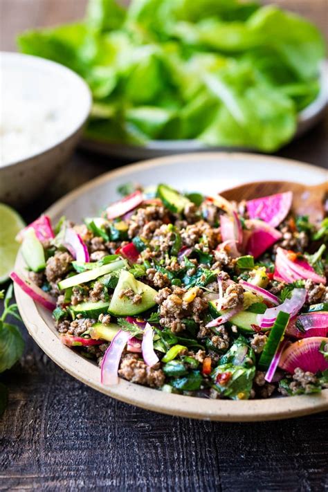 Thai Larb Salad | Feasting At Home