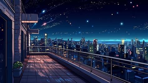 Premium AI Image | Anime scenery wallpapers that will make you want to live in a new city