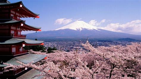 Foto Pemandangan Gunung Fuji - Pariwisata Dunia