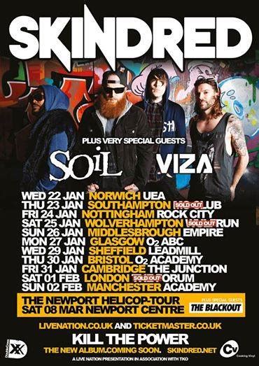 Skindred: Wulfrun Hall, Wolverhampton - live review