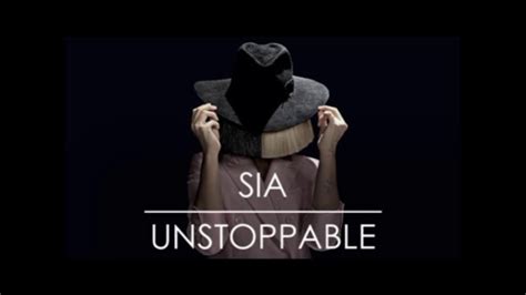 Lirik lagu unstoppable sia