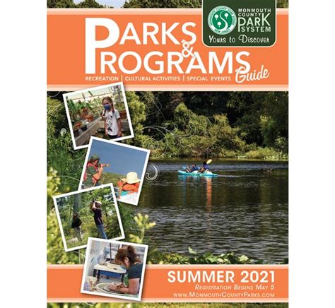 Monmouth County Park System To Release 2021 Parks & Program Guide