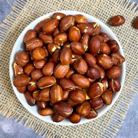 Air Fryer Roasted Peanuts - Indian Veggie Delight