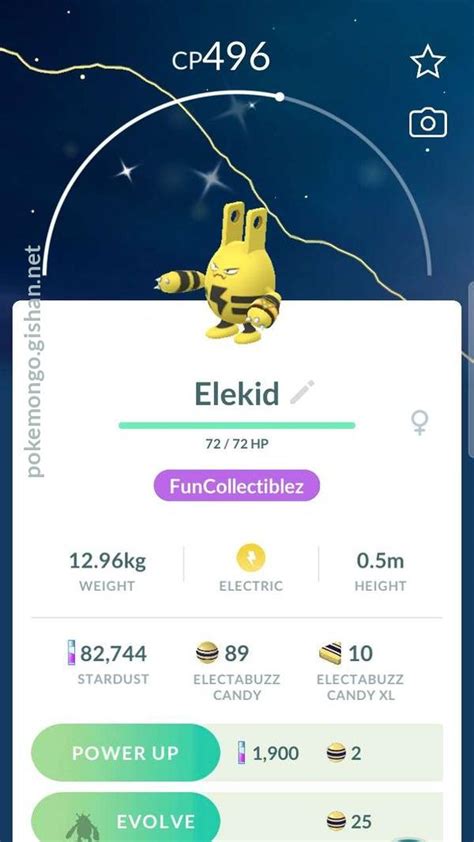 Elekid photos - Pokemon Go