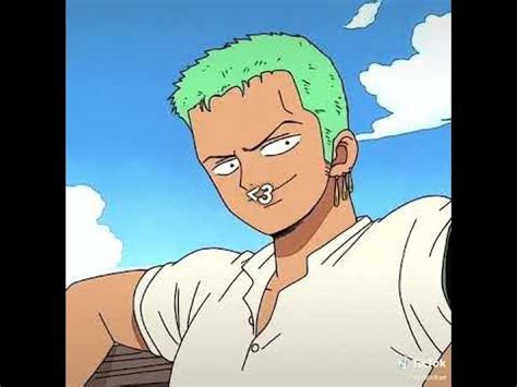 Zoro smiling in One piece😁 - YouTube