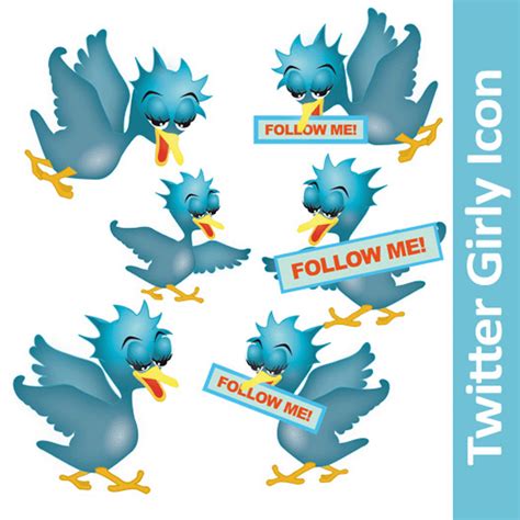 Twitter Bird Free Vector