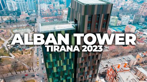 ALBAN TOWER TIRANA | 5K DRONE VIDEO, TIRANA 2023 - YouTube