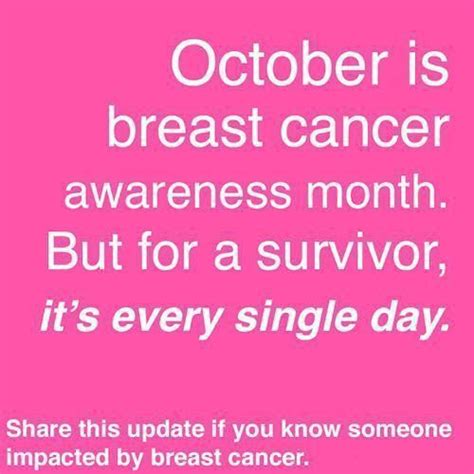 Cancer Awareness Month Funny Breast Cancer Quotes - ShortQuotes.cc