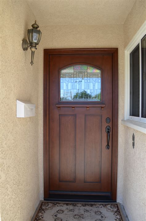 JELD-WEN Fiberglass craftsman style entry door! | Craftsman exterior ...