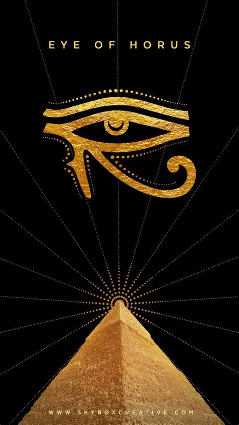 EYE OF HORUS - HIEROGLYPHS | Egyptian hieroglyphics, Ancient egyptian ...