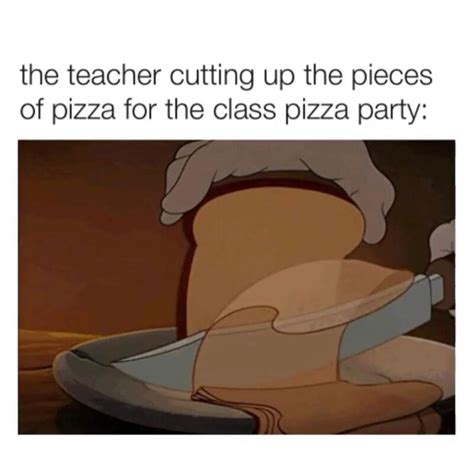 12 Relatable School Pizza Party Memes