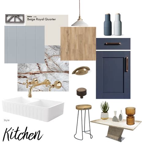 Kitchen Mood board Interior Design Mood Board by arq.dianaejherrera@gmail.com - Style Sourcebook