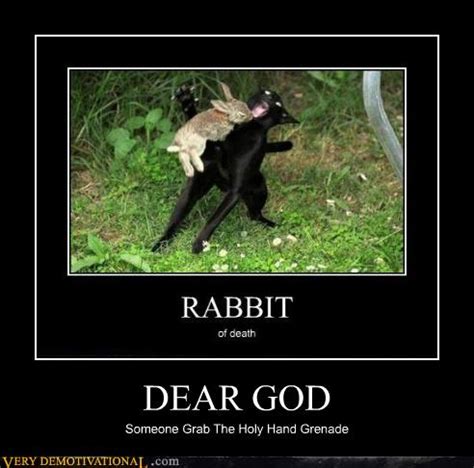 Very Demotivational - holy hand grenade - Very Demotivational Posters - Start Your Day Wrong ...