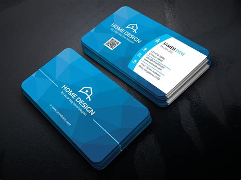 Home Design Business Card | Business Card Templates ~ Creative Market