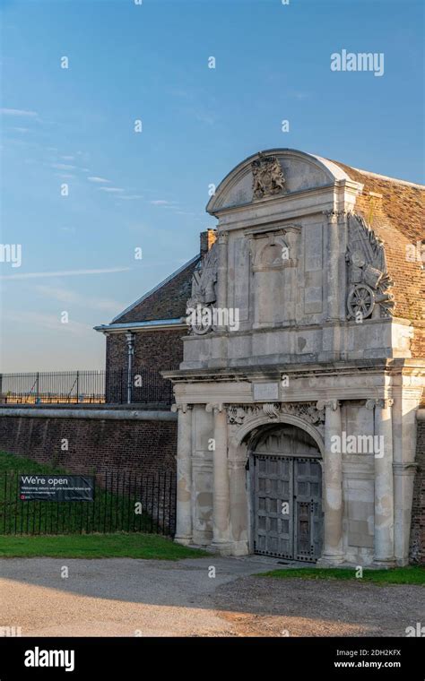 UK, England, Essex, Tilbury, Tilbury Fort, Gate House Stock Photo - Alamy