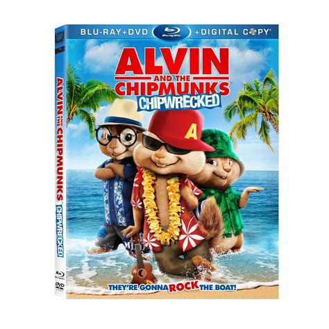 Alvin and the Chipmunks Chipwrecked {Movie Review} - 2 Boys + 1 Girl = One Crazy Mom