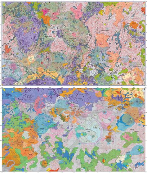 Two Geologic Maps of Venus – The Map Room