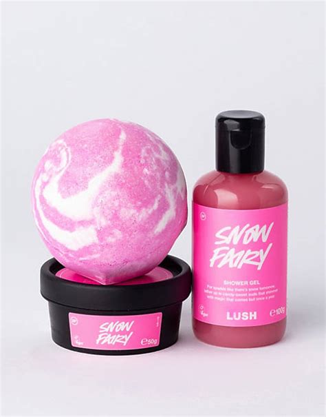 LUSH Snow Fairy Bath and Shower Trio | ASOS