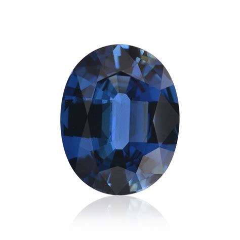 2.54 carat, Blue, Thai Sapphire, Oval Shape, No evidence of heat ...