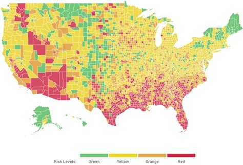 A County-by-County COVID-19 Map – The Map Room