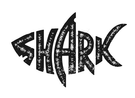 Grunge Shark Logo Design Vector 331080 Vector Art at Vecteezy