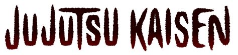 Jujutsu Kaisen Logo Font