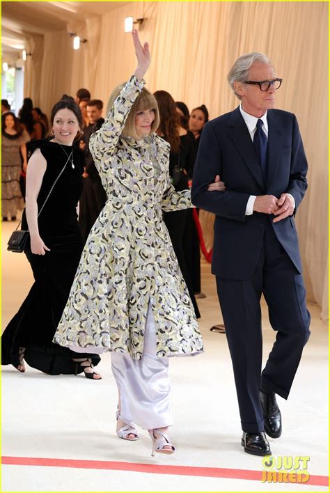 Anna Wintour & Bill Nighy Make Red Carpet Debut at Met Gala 2023 After ...