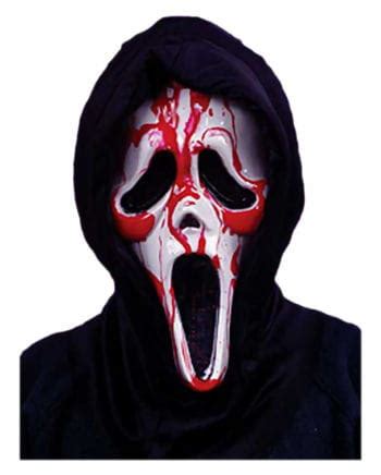 Bleeding Scream Mask Scream Mask Scream Costume Scream horror movie | horror-shop.com