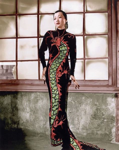 Anna May Wong in a Travis Banton–designed dress for _Limehouse Blues,_ 1934 | Fashion, Oriental ...