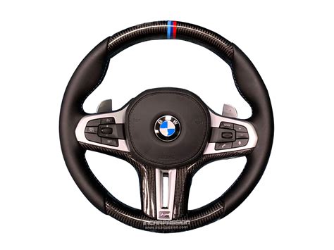 BMW M Performance Steering Wheel with Carbon & LED Racing Display