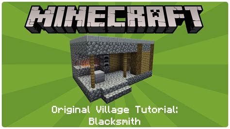 How to build an NPC Village - Blacksmith - YouTube