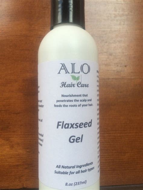 Organic Flaxseed Gel // Hair Gel //Natual Hair by AloHaircare