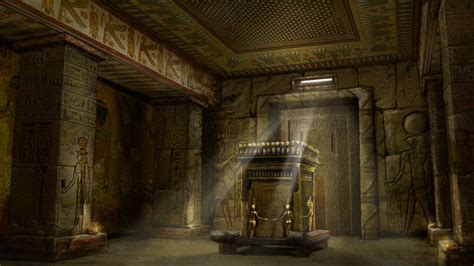 ArtStation - Egyptian Tomb (Concept Art)