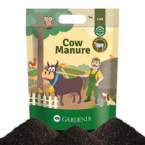 Ugaoo Organic Cow Manure Fertilizer for Home Garden Plants – 5 Kg ...