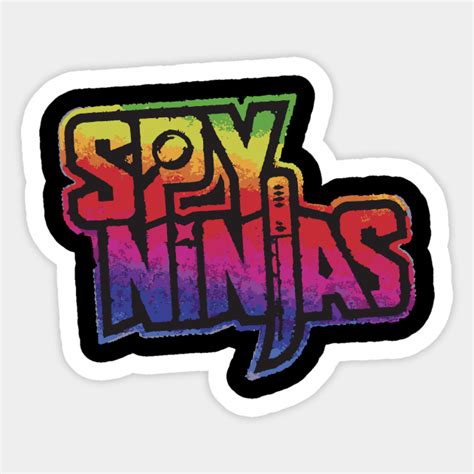 Spy Gaming Ninjas Front-Print - Spy Ninja - Sticker | TeePublic