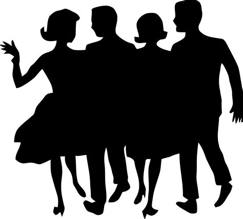 Clipart - People Silhouette 1