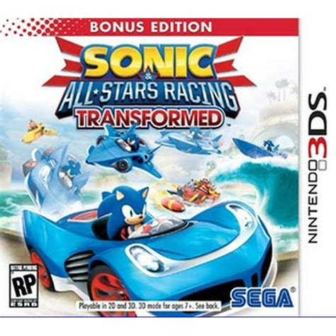 Sonic All Stars Racing Transformed, SEGA, Nintendo 3DS, 010086611083 - Walmart.com - Walmart.com